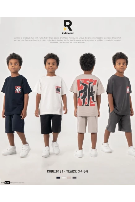 3-6 ГОДА мальчик Футболка шорты костюм