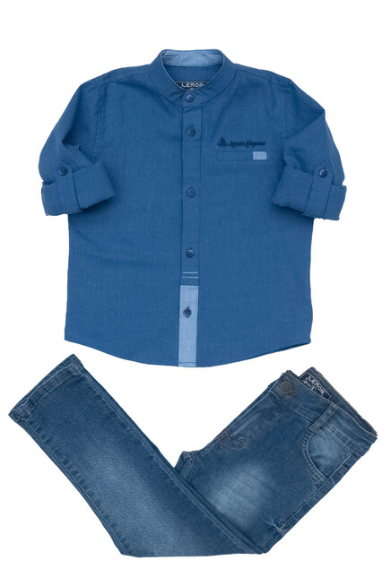 Pant Suit With Shirt