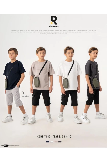 7-10 ГОДА мальчик Футболка шорты костюм