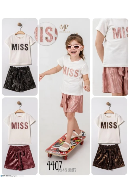 2-5 ГОДА девочка Футболка шорты костюм