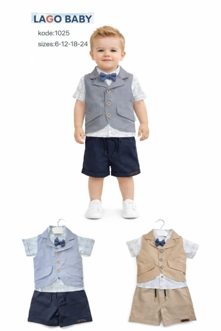 6-24 شهر صبي بدله قميص مع شورت