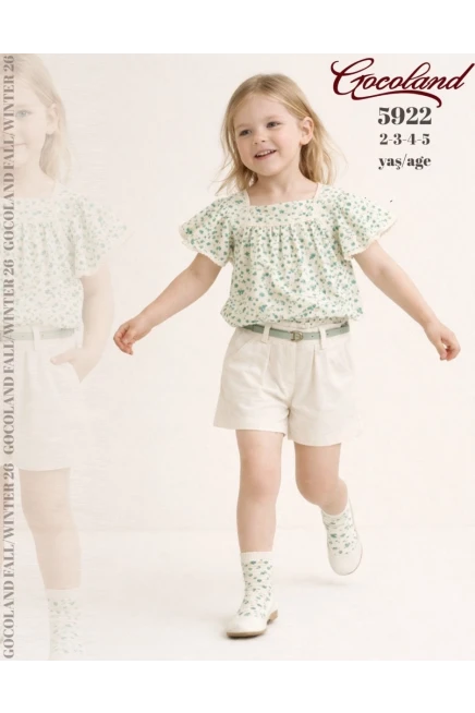 2-5 ГОДА девочка Блуза-костюм