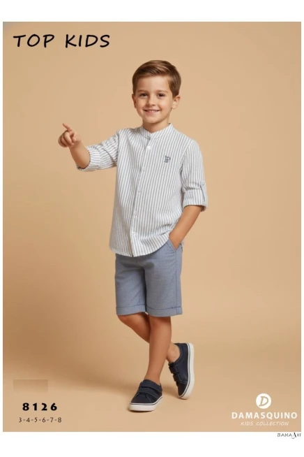 Gömlekli Şort Takım