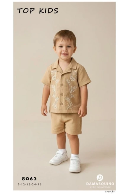 Gömlekli Şort Takım