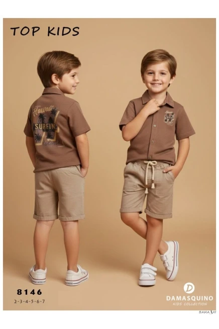 Gömlekli Şort Takım