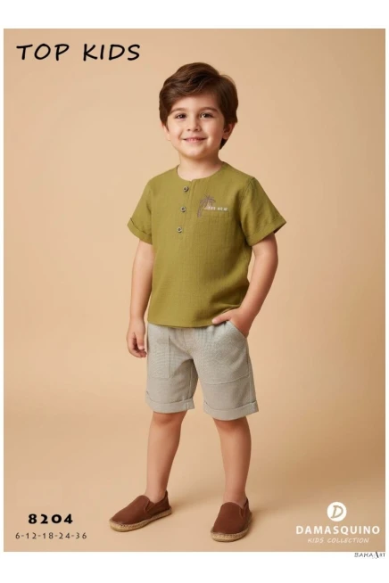 6-36 MONTH Boy SHORTS SET WITH T-SHIRT