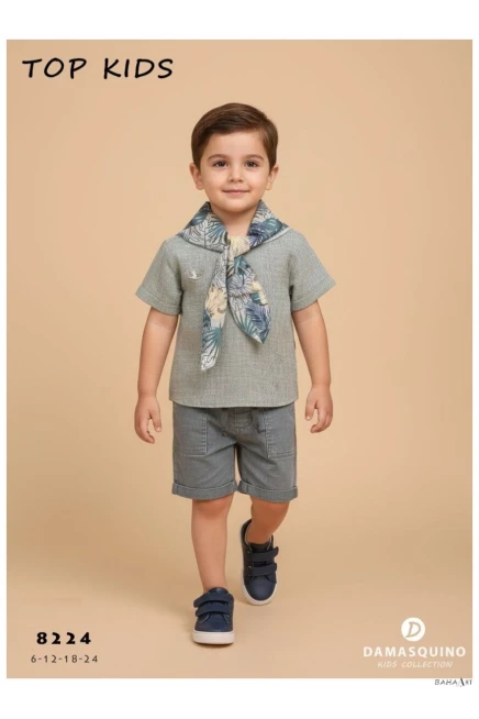 6-24 شهر صبي بدله قميص مع شورت