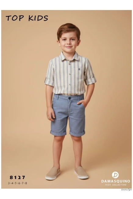 Gömlekli Şort Takım