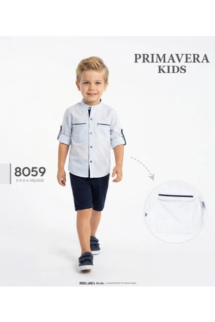 3-7 ГОДА мальчик Рубашка шорты костюм