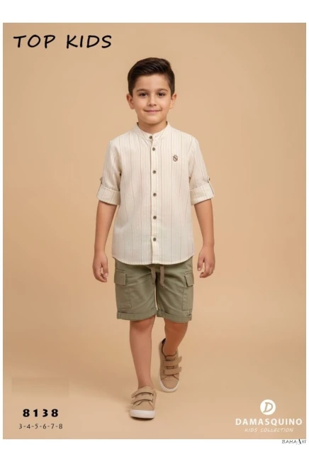 Gömlekli Şort Takım