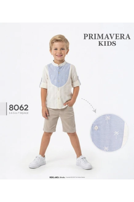 Gömlekli Şort Takım