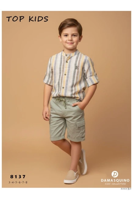 Gömlekli Şort Takım