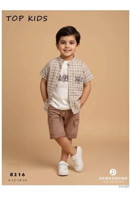 6-24 месяц мальчик Рубашка шорты костюм