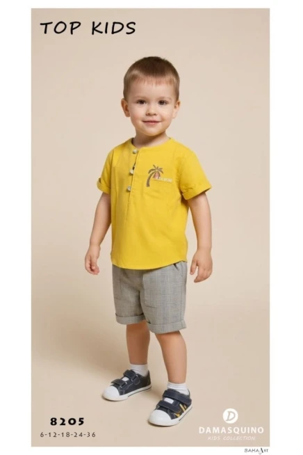 Tişörtlü Şort Takım