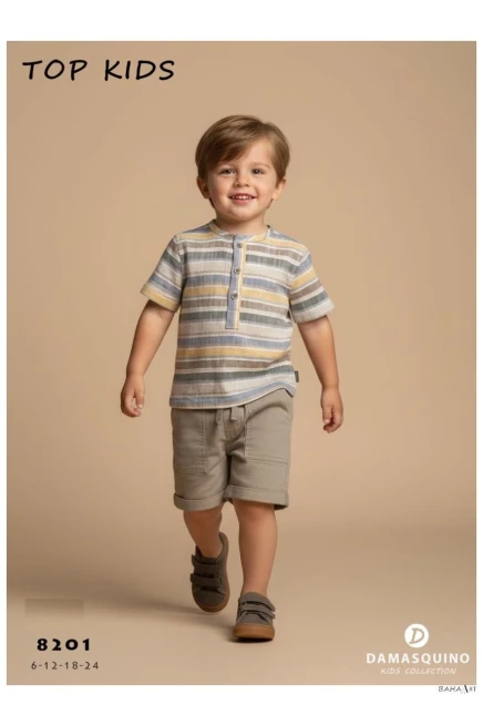 6-24 شهر صبي بدله قميص مع شورت