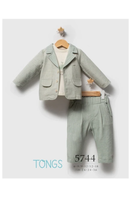 6-36 месяц мальчик Костюм с пиджаком и брюками