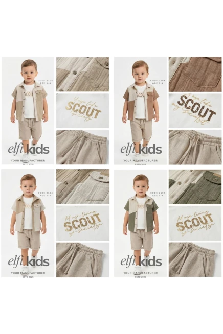 1-4 ГОДА мальчик Рубашка брюки костюм