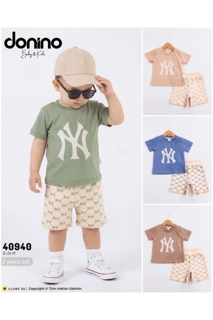 Tişörtlü Şort Takım