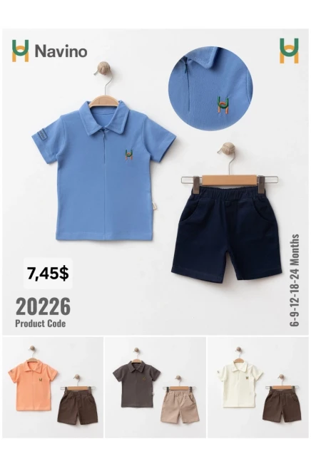 Tişörtlü Şort Takım