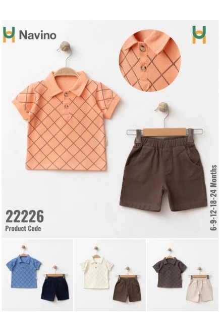 Tişörtlü Şort Takım