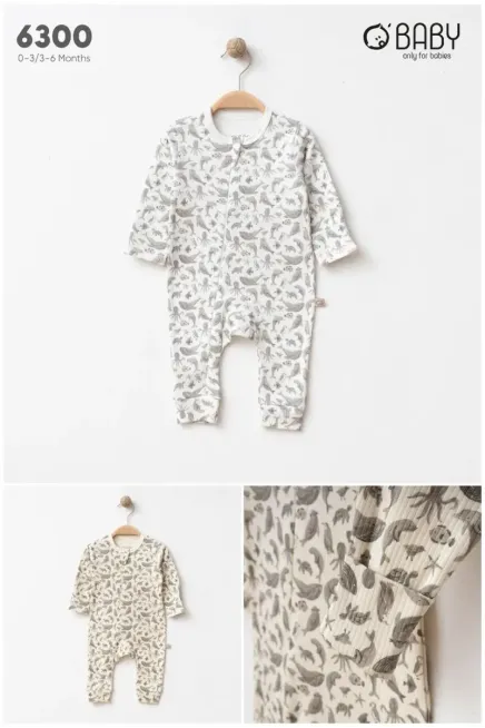 Balık Baskılı Tulum