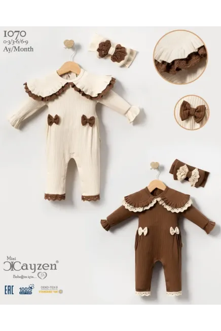 Bandanalı Yakalı Tulum