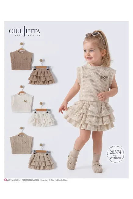 Bluzlu Etekli Takım