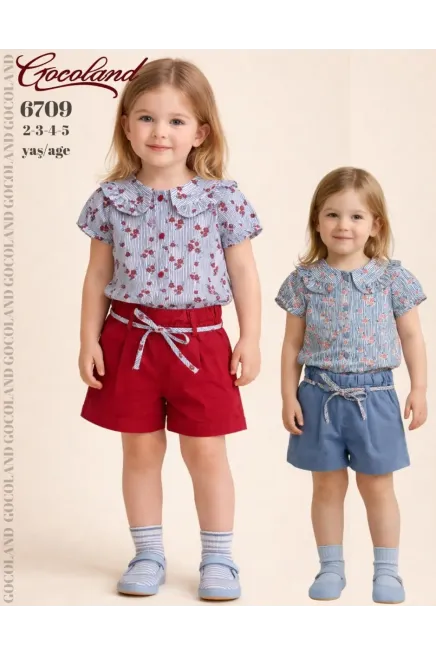 2-5 ГОДА девочка Блуза-костюм