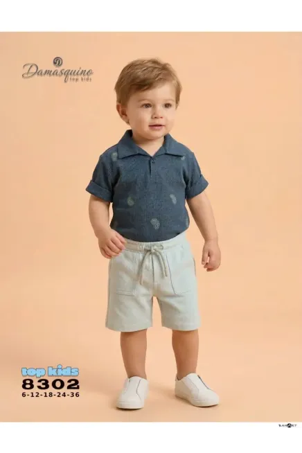 Gömlekli Şort Takım