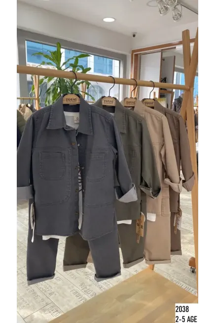 2-5 YEAR Boy PANT SUIT WITH SHIRT