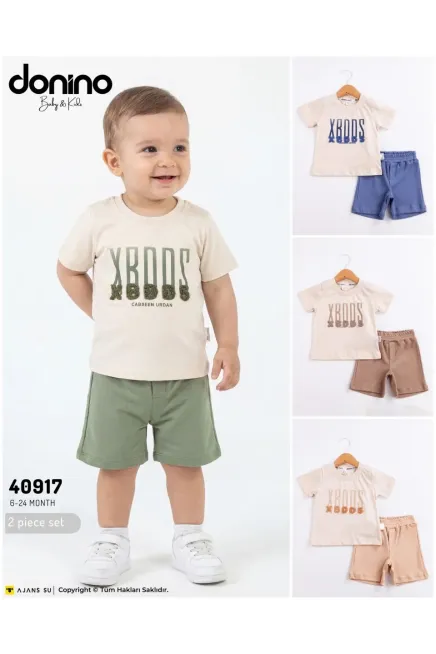 6-24 месяц мальчик Футболка шорты костюм