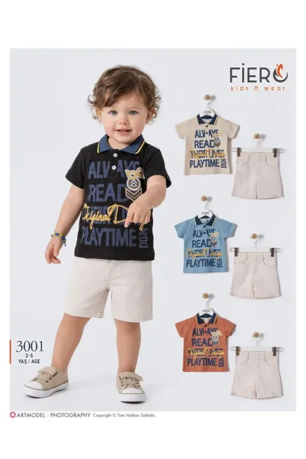 Tişörtlü Şort Takım