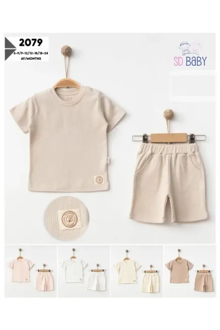 Tişörtlü Şort Takım