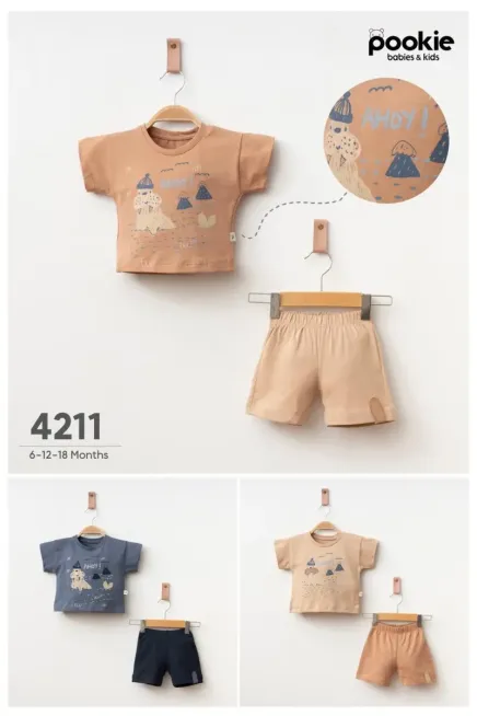 Tişörtlü Şortlu Takım 