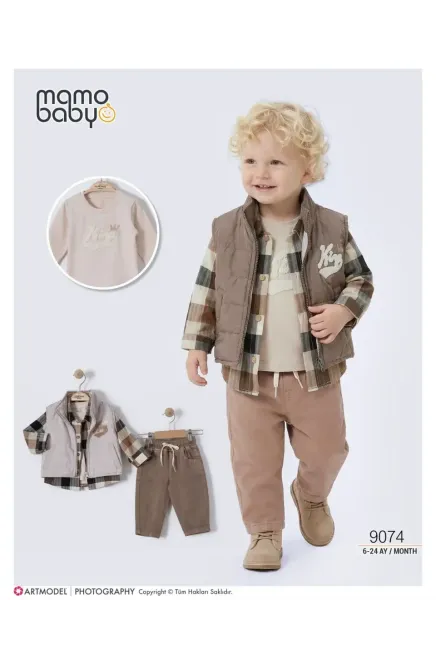 6-24 MONTH Boy PANT SUIT WITH VEST