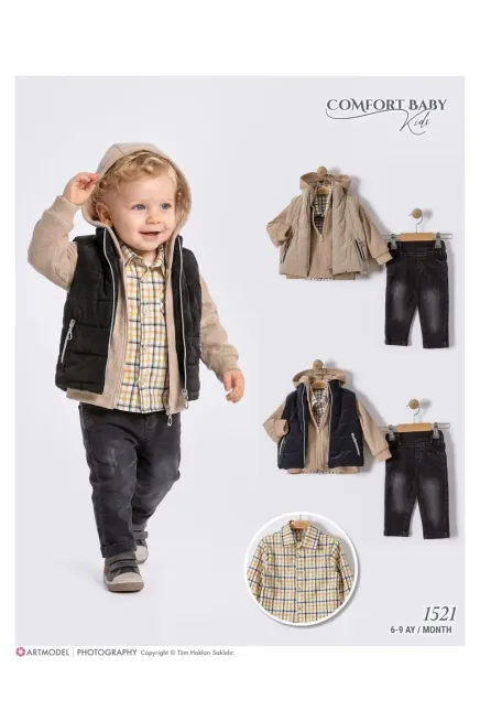 9-24 MONTH Boy PANT SUIT WITH VEST