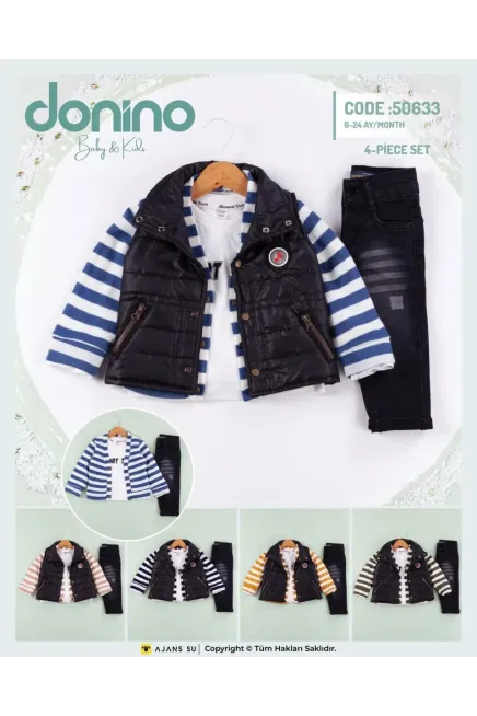 6-24 MONTH Boy PANT SUIT WITH VEST