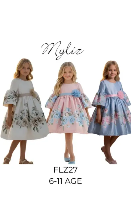 6-11 YEAR Girl SKIRT SET WITH BLOUSE