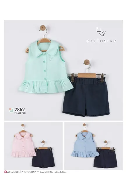 Bluzlu Şort Takım