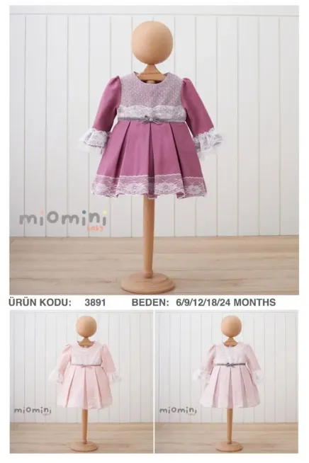 6-24 شهر فتاة فستان