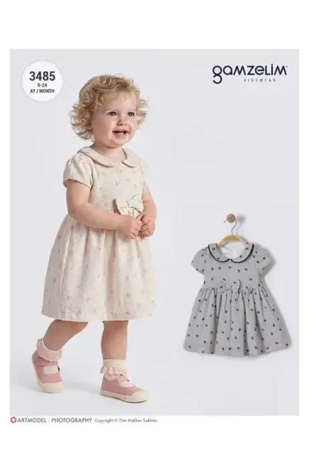 9-24 شهر فتاة فستان