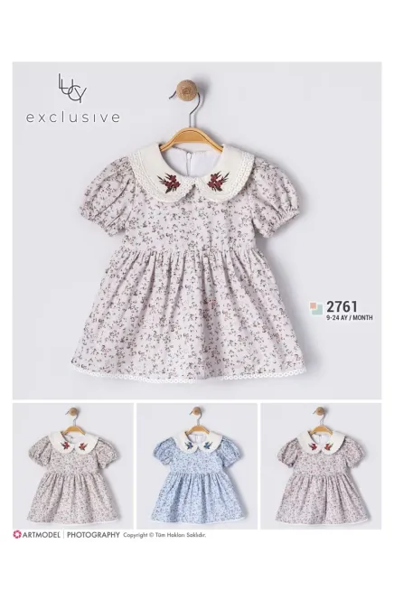 9-24 شهر فتاة فستان