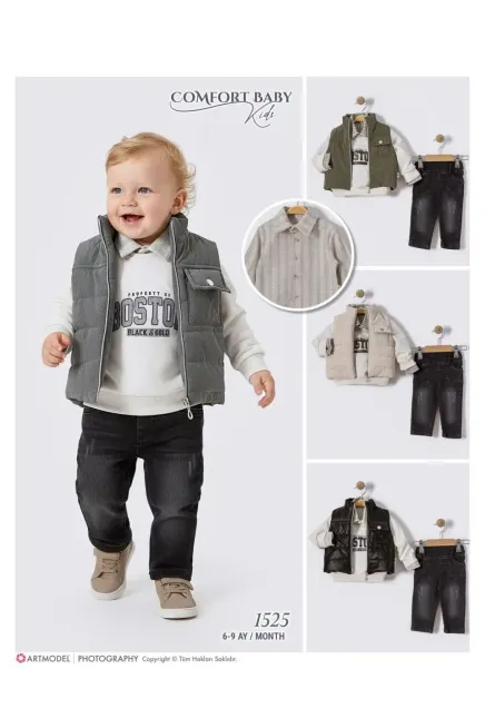 9-24 MONTH Boy PANT SUIT WITH VEST