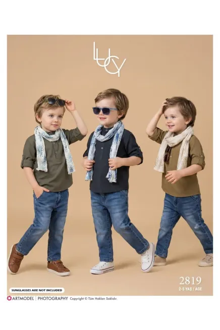 2-5 YEAR Boy PANT SUIT WITH SHIRT