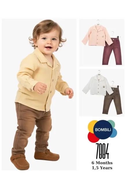 6-18 MONTH Boy PANT SUIT WITH SHIRT