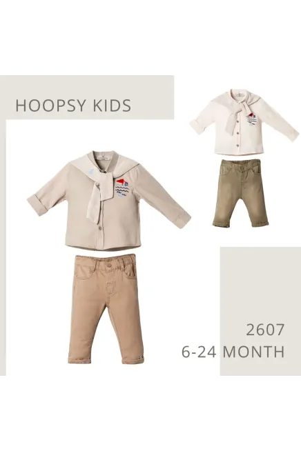 6-24 MONTH Boy PANT SUIT WITH SHIRT