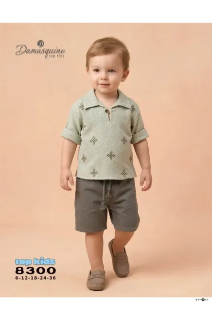 Gömlekli Şort Takım