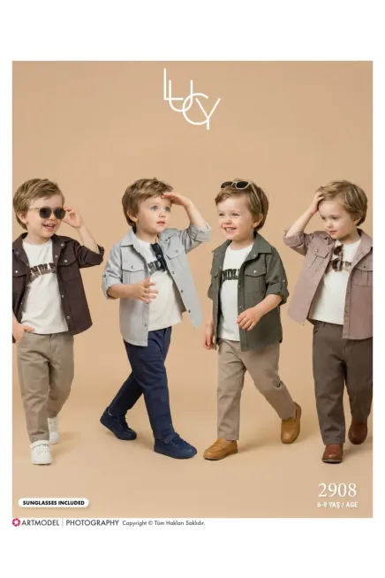 6-9 YEAR Boy PANT SUIT WITH SHIRT