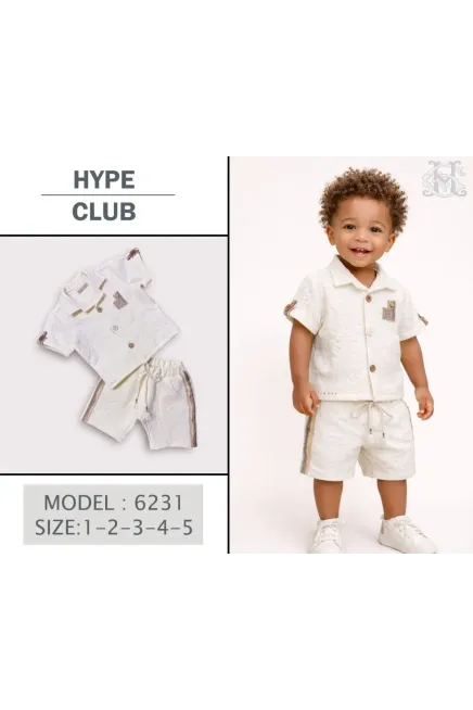 Gömlekli Şort Takım