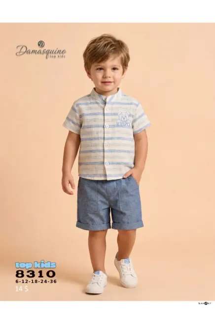 Gömlekli Şort Takım